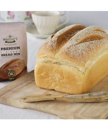 Wrights Baking Premium White Bread Mix 5x500g - Bake the Perfect Loaf at Home - Buy Online on GoSupps.com