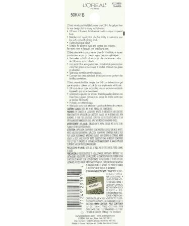 L'Or al Paris Infallible Lacquer Eyeliner in Espresso - 0.08 oz | Long-Lasting Precision Eyeliner - Buy Online on GoSupps.com
