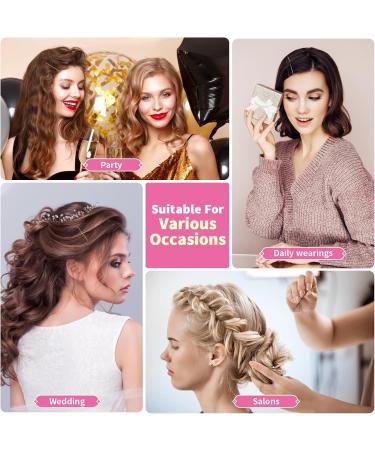 50 Pcs Black Bobby Pins 5cm Long Hair Grips Strong Hair Pins for Thick Wavy Straight Thin Curly Short Long Hair Kirby Grips for Hair Styling Makeup Travel Weddings and more - Buy Online on GoSupps.com