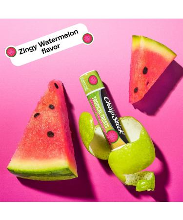 ChapStick Lip Care Tropical Treats Collection (9 Sticks) Electric Tangerine Fizzy Grape & Zingy Watermelon Lip Balm 0.15 Oz Ea - Buy Online on GoSupps.com