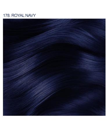 Adore 178 Royal Navy Semi Permanent Hair Color - Vegan & Cruelty-Free Dye - 4 Fl Oz (Pack of 2) - Buy Online on GoSupps.com
