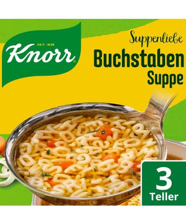 Buy Knorr Love Letter Soup - Delicious Noodle Soup with Natural Ingredients 750ml (3 Plates) - International Shipping Available - Buy Online on GoSupps.com
