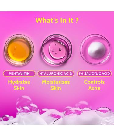 1% Salicylic Acid Body Wash for Acne Prevention | Bumpy Texture Smoother | Paraben & SLS Free | 7.9 oz | Ideal for All Skin Types - Buy Online on GoSupps.com