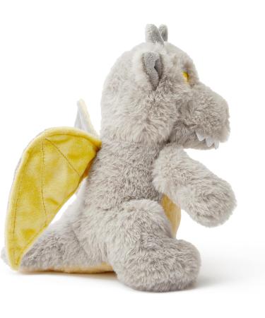 Zappi Co Ultra Soft Grey Dragon Plush Toy (21cm) - Eco-Friendly Newborn Gift - Buy Online on GoSupps.com