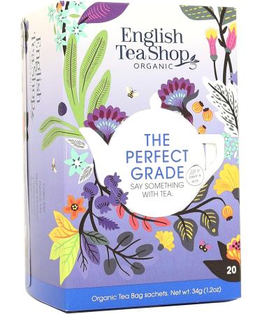 English Tea Shop Organic The Perfect Grade - 20 Tea Bag Sachets - Buy Online on GoSupps.com