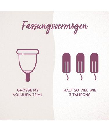 Mylily Menstrual Cup | 100% Medical Silicone | Sustainable & Cost-Saving | BPA & Latex Free | Reusable | 5 Sizes Available - Buy Online on GoSupps.com