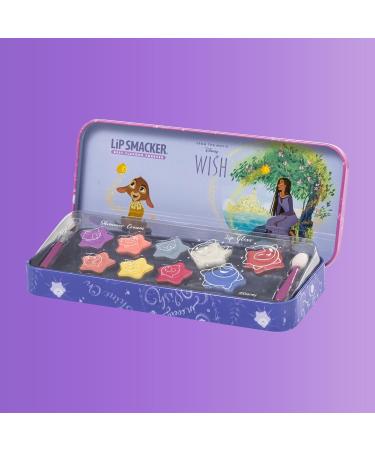 Lip Smacker Wish Lip & Face Tin Disney Wish Inspired Kids Makeup Set with Lip Gloss and Creams in Assorted Shades Applicators Included Disney Princess Gifts - Buy Online on GoSupps.com