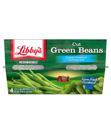 Libby's Cut Green Beans Vegetable Cups - Mild & Subtly Sweet - 24 Cups - Grown & Made in U.S - Buy Online on GoSupps.com