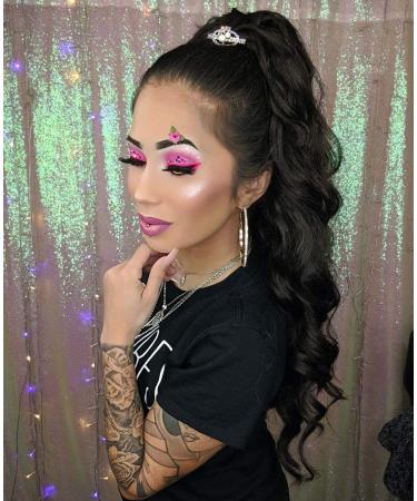 YEESHEDO Long Wavy Drawstring Ponytail Hair Extension for Black Women - Curly Synthetic Hairpiece - Buy Online on GoSupps.com