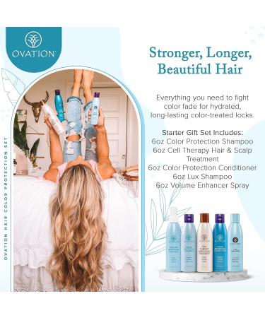 Ovation Hair Color Gift Set (6oz) - Vibrant 6 Ounce Formula - Buy Online on GoSupps.com