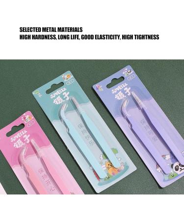 High Carbon Steel Precision Tweezers Set for Eyebrows - Durable & Ideal for International Shipping - Buy Online on GoSupps.com