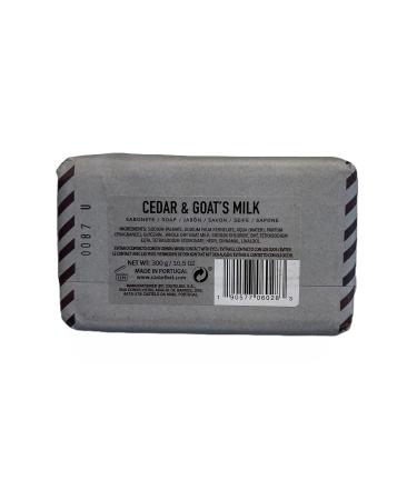 Castelbel Men's Grooming Cedar & Goat's Milk Scented Soap - Luxury International Shipping - Buy Online on GoSupps.com