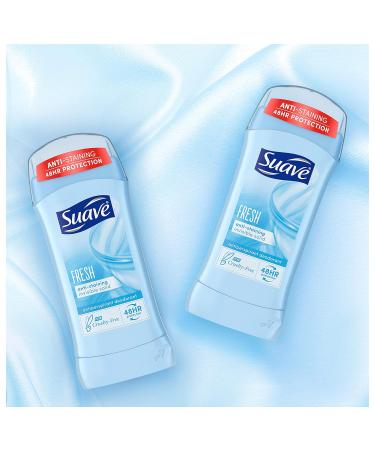 Suave Women's Fresh Deodorant Stick - 2.6 oz, 48-Hour Protection (2 Pack) - Buy Online on GoSupps.com