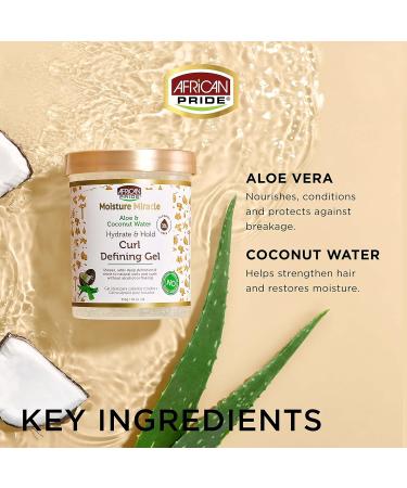 African Pride Moisture Miracle Hydrate & Hold Curl Defining Hair Gel 3 Pack - 18 oz - Buy Online on GoSupps.com