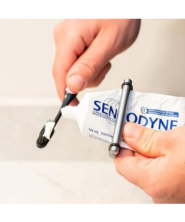 Aluminum Toothpaste Tube Squeezer Roller Dispenser - Ideal for Toothpaste, Cosmetics, Ointments, Paints - Buy Online on GoSupps.com