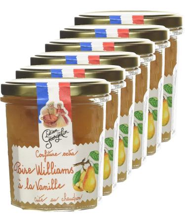 Lucien Georgelin Williams Pear Extra Jam with Vanilla 350g - Pack of 6 - Buy Online on GoSupps.com