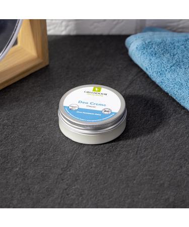  GREENDOOR GREENDOOR 2-Pack Aluminum-Free Cream Deodorants - 100ml - Natural Deodorant - Aluminum Salt-Free - Alcohol-Free - Paraben-Free - Palm Oil-Free - Aloe Vera - Natural Cosmetic - Buy Online on GoSupps.com