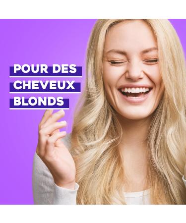 OGX Purple Toning Shampoo - 385 ml - Natural Blonde Hair - Shampoo with Keratin Fig and Iris it neutralizes unwanted yellow tones - Buy Online on GoSupps.com