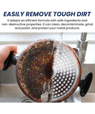 Stainless Steel Clean Wax | Magical Nano-Technology Cleaning Paste for Pots & Pans - Buy Online on GoSupps.com