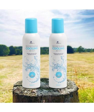 Katsy Style Travel Shop Refreshing Cooling Mist 150ml x2 - Vitamin E Quick Cooling & Refreshing for All Skin Types - Buy Online on GoSupps.com