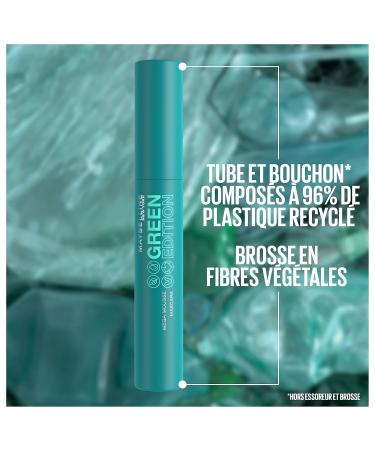 Maybelline New York Mega Mascara - Vegan Volume & Length Green Edition No.01 Black - Shop Now! - Buy Online on GoSupps.com