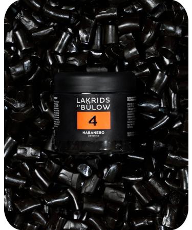 Lakrids by B low 4 - Habanero 150g | Vegan Gourmet Licorice with Chili | Gluten-Free & Gelatin-Free | Eco-Friendly Recycled PET Packaging - Buy Online on GoSupps.com