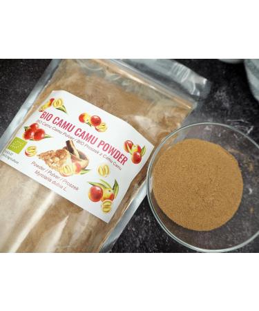 Planta Vera Organic Camu Camu Powder 300 g Ground Amazonian Fruit Myrciaria dubia - Buy Online on GoSupps.com
