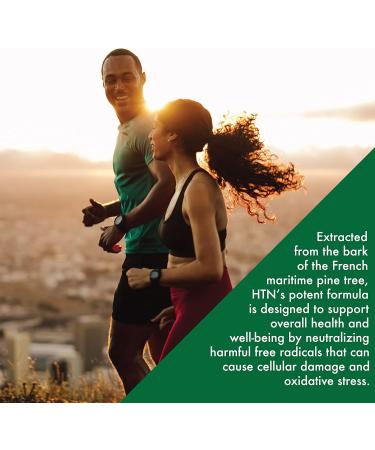 Buy Health Thru Nutrition Pycnogenol 50mg - Vegan French Maritime Pine Bark Extract | Anti-Aging Non-GMO Free Radical Scavenger | 3 Pack of 90 Capsules - International Shipping Available - Buy Online on GoSupps.com