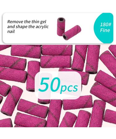 WLLHYF Sanding Bands for Nail Drill 50Pcs Small Nail Sanding Bands with 1PCS 3.1mm Mandrel Bit Small Nail Sanding Files for Acrylic Nails Gel Manicures and Pedicure(180Grit - Buy Online on GoSupps.com