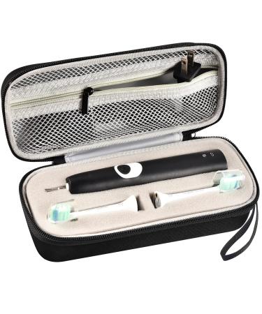 Case for Oral-B/for Philips Sonicare Pro 1000 2000 CrossAction/Smart 1500 Electric Rechargeable Toothbrush Travel Storage Holder Bag for Oral B ProtectiveClean Toothbrushes Heads Charger-Box Only