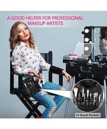 268 Piece Disposable Makeup Tools Kit with Eyeliner Brushes, Waterproof Cape, Stainless Steel Palette, and Organizer Box - Perfect for Professional Makeup Artists - Buy Online on GoSupps.com