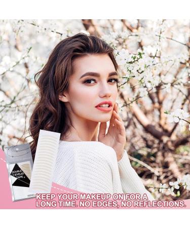 Eyelid Lift Band Gentle Eyelid Band Medical Grade Eyelid Tape | Breathable Invisible Eyelid Lifter Lace Tape Eyelid Tape Large Eye Decoration Invisible Eye half moon shape - Buy Online on GoSupps.com