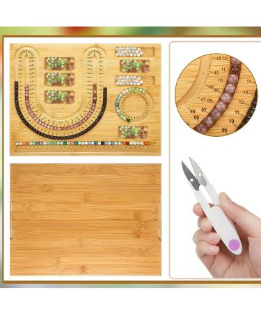 Jutom Bead Design Board and Measuring Mat Set - Craft Supplies for DIY Jewelry Making - Buy Online on GoSupps.com