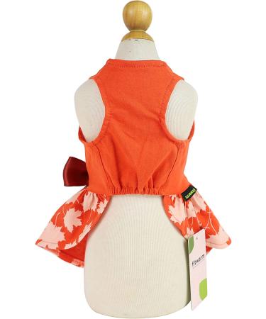 Fitwarm Holiday Dog Dress for Small Dogs and Cats | Thanksgiving Halloween Christmas New Year Birthday Costume | 100% Cotton | X-Small - Buy Online on GoSupps.com