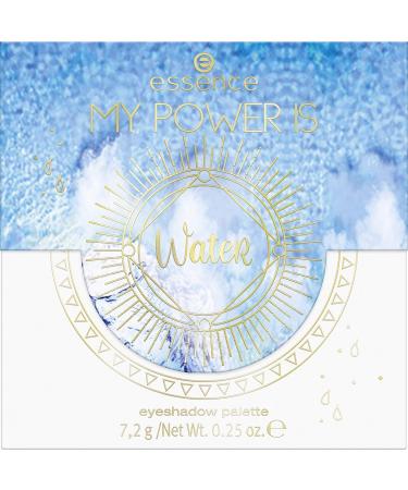 essence MY POWER IS WateR Eyeshadow Palette No. 04 Dance With The Waves - Multicolored 9 Shades (7.2g) | International Shipping Available - Buy Online on GoSupps.com