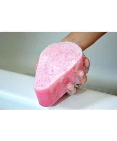 Spongeables Anti-Cellulite Body Wash Sponge - 20+ Washes Moisturizer & Exfoliator Peony Blossom - 2 Count Pack for Smooth Skin - Buy Online on GoSupps.com