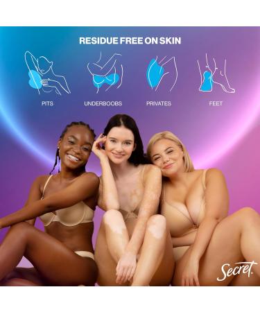 Shop Secret Whole Body Deodorant Travel Size Pack - Peach & Vanilla Blossom Aluminum Free 72 HR Odor Protection for Women - Buy Online on GoSupps.com