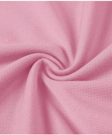 SCODI Men's Breathable Athletic Polo Shirt - Pink, Large - Buy Online on GoSupps.com