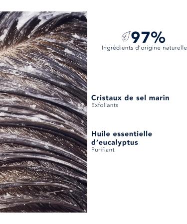 Phyto Paris - Solution Gommage Lavant Purifiant 200g Scrub Cuir Chevelu au sel marin et eucalyptus Purifie exfolie et r quilibre pour des cheveux l gers et brillants - Buy Online on GoSupps.com