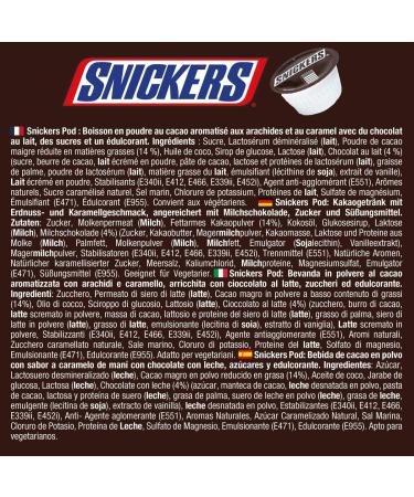Mars Snickers and Bounty Hot Chocolate Capsules compatible with Dolce Gusto coffee machine - 24 Hot Chocolate Capsules - Buy Online on GoSupps.com