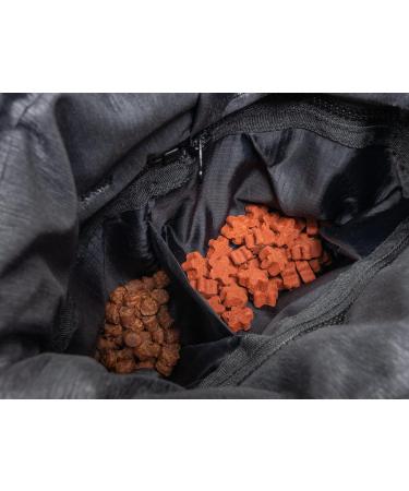 TrendPet TwinTreat Dog Walking Bag - 2 Compartment Treat Bag with Exchangeable Inner Pocket for Easy Dog Training - Buy Online on GoSupps.com