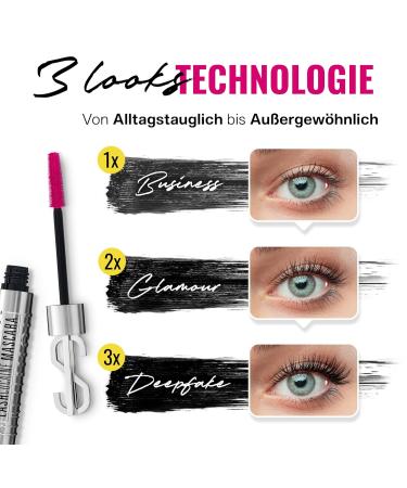 Lashcocaine Overrich Mascara | 3look Technology | Vegan Black Mascara by Svenja Walberg | Supports Natural Lashes | Made in Germany - Shop Internationally - Buy Online on GoSupps.com