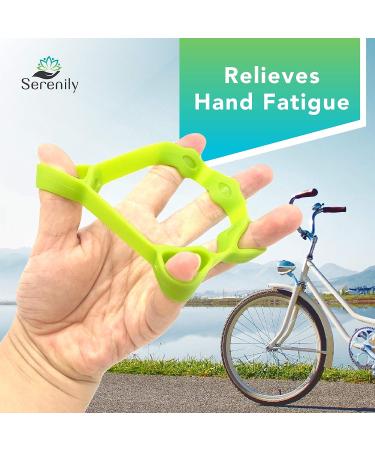 Serenily Hand Grip Strength Trainer - 6 Pack Hand Grip Strengthener for Forearm Workout & Finger Exercises. Ideal for Carpal Tunnel, Arthritis, Wrist Pain & Physical Therapy - Buy Online on GoSupps.com