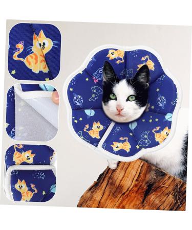 BESPORTBLE 4pcs Kitten Cones to Stop Licking Kitten Cone Soft Cat Cone Cat Donut Waterproof Composite Cloth mediumx4pcs As Shownx4pcs - Buy Online on GoSupps.com