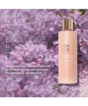 OLIVIA QUIDO Cleansing Milk with Lilac & Sea Daffodil (8.4 fl.oz.) | Anti-Aging Face Cleanser - Buy Online on GoSupps.com