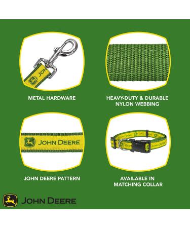 John deere dog collar and leash cheap