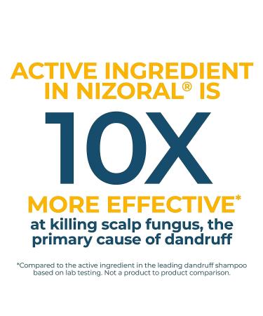 Nizoral Anti-Dandruff Shampoo 1% Ketoconazole Fresh Scent - 14 Fl Oz (Pack of 2) - 7 Fl Oz (Pack of 2) - Buy Online on GoSupps.com