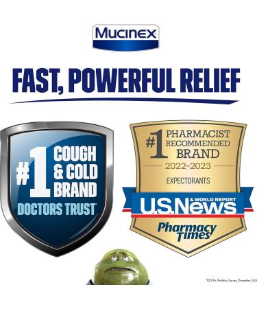 Mucinex DM 12 Hr Expectorant & Cough Suppressant Tablets 40ct - Fast Relief (Pack of 1) - Buy Online on GoSupps.com