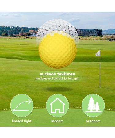120 Pack Foam Golf Practice Balls - Realistic Feel, Limited Flight Training Balls for Indoor/Outdoor Use - Multi Colored Soft Balls for Golf Parties - Buy Online on GoSupps.com