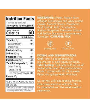 Buy Medtrition NoCarb Liquid Protein Packets - Neutral Flavor (100 Pack) | International Shipping Available - Buy Online on GoSupps.com